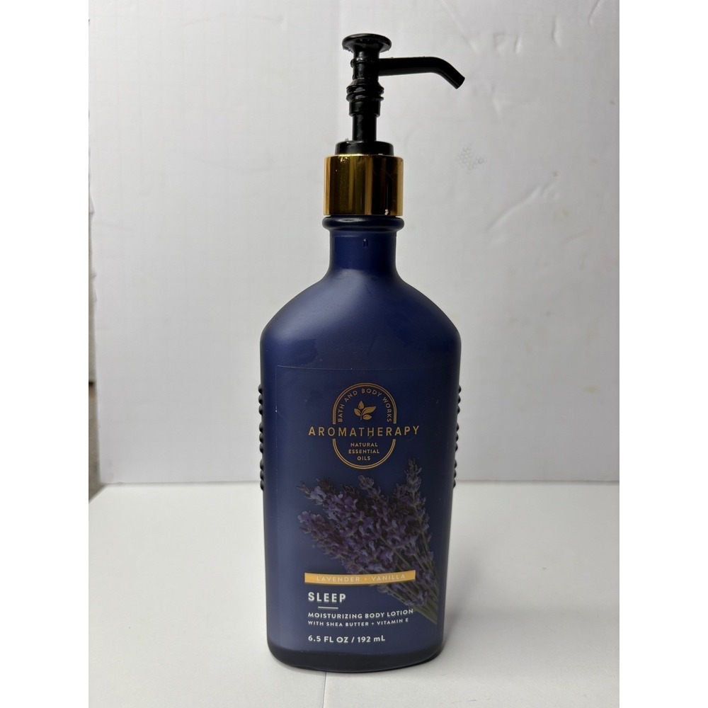 Bath & Body Works Aromatherapy Sleep Lavender Vanilla Body Lotion 6.5oz Pump